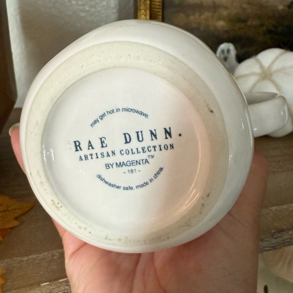 Rae Dunn White Ceramic Syrup Jug - Picture 5 of 7